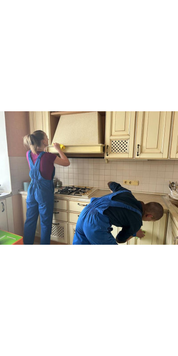 Уборка кухни